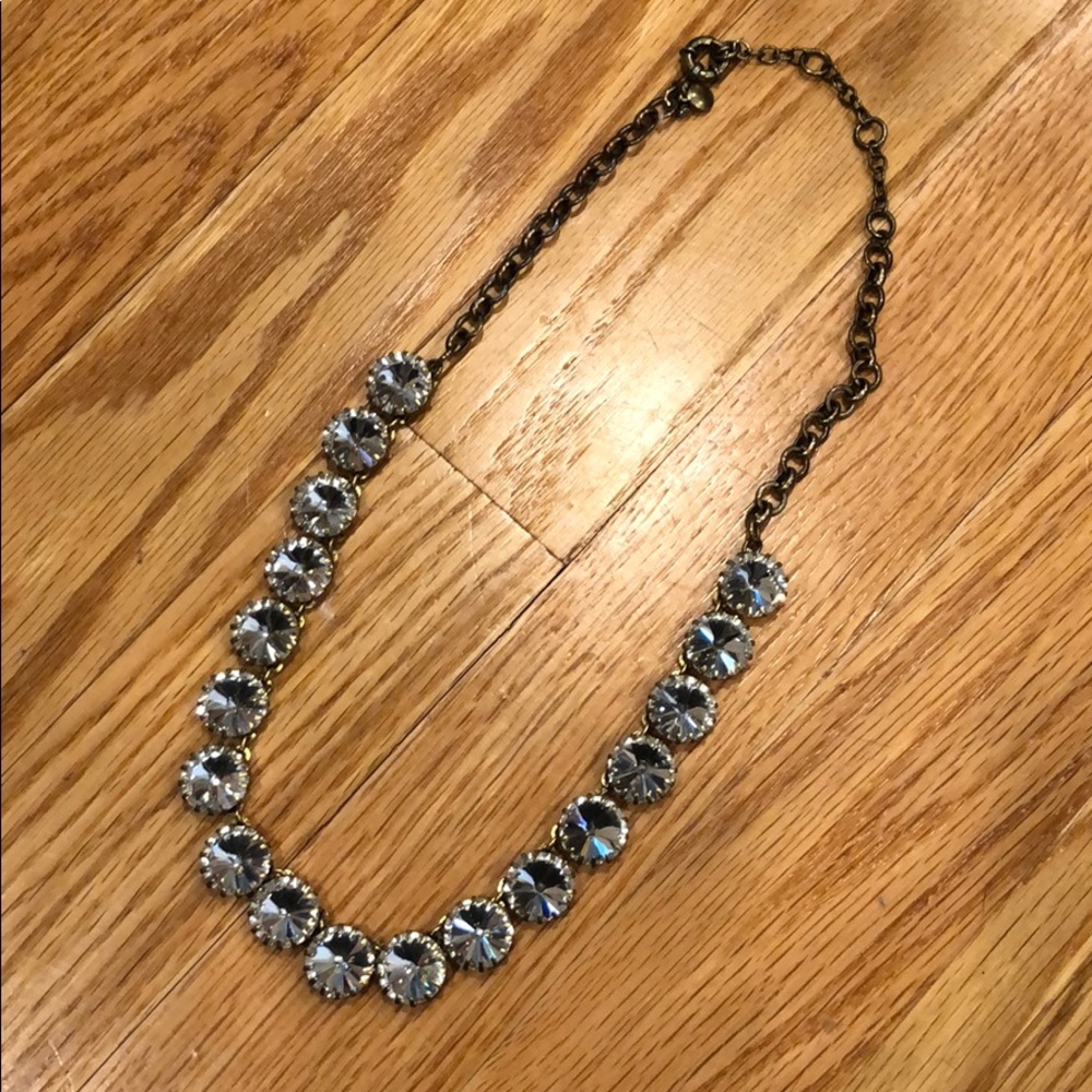 J. Crew Crystal Statement Necklace